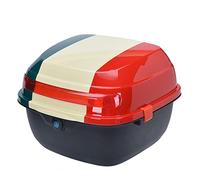 Motorcycle Helmet Backpack Top Box Waterproof Scooter Trunk Rack Bag Accessories Storage Carrier Case(Multicolored)