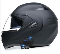 Motorcycle Helmet Bluetooth Full Face Rapid Street Helmet DOT/ECE Approvedunisex Adult Cool Rider Equipment Four Seasons New Street Touring Motorcycle Helmet 4,L