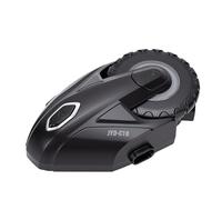 Motorcycle Helmet Bluetooth Headset Night Riding Intercom for Bikers 2 Way Communication with Bluetooth 5.4 and CVC Noise Cancellation