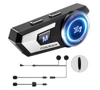 Motorcycle Helmet Bluetooth Headset Speaker,CVC Noise Cancellation Stereo Music Automatic answering,90 Hours Playing time High Sound Ultra-Thin Headset Cycling/Skiing/Riding Earphone IP67 Waterproof