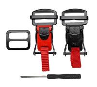 Motorcycle Helmet Buckle Replacement,2 Pieces Helmet Quick Release Buckle Kit,Motorcycle Accessories Fast Buckle Straps with Clips,Motorcycle Helmets Accessories for Women,Men,Adult