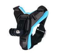 Motorcycle Helmet Chin Mount Front Chin Strap Holder for GoPro Hero 13/12/11/10/9/8/7/6/5/4/3 DJI Osmo Action/YI Action Camera