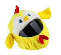 Motorcycle Helmet Cover - Full Face Plush 7.87 Inches | Cute Cartoon Protective Helmet Sleeve - Soft Warm All SeasonHelmet Cover Ideal for Men Women Youth Teens Riders Family Or Friends