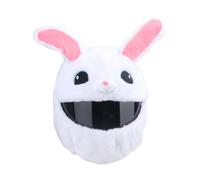 Motorcycle Helmet Cover | Motorcycle Hat Full-face Protective Case | Cute Bunny Panda Helmet Cover | Motorcycle Helmet Accessories For Rides