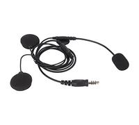Motorcycle Helmet Earpiece Mic, Flexible Stable Transmission Walkie Talkie Headset Microphone for U94 PTT