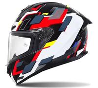 Motorcycle Helmet Full Face Helmets for Adults Full Face Helmet Moped Helmet with Aerodynamic Spoiler ECE Certified Scratch-Resistant Visor 190° Field of Vision Racing Style A,3XL60~61CM