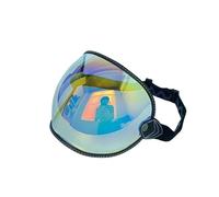 Motorcycle Helmet Goggles Lens Compatible with Be&ll Moto 3 Compatible with Sh&oe&i Ex-Z&ero(1 Red)