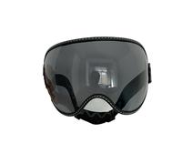 Motorcycle Helmet Goggles Lens Compatible with Be&ll Moto 3 Compatible with Sh&oe&i Ex-Z&ero(2 Black)