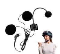 Motorcycle Helmet Headset - Helmet Intercom Headset, Communication Speakers