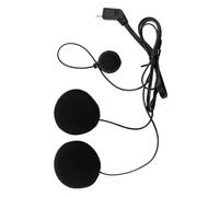 Motorcycle Helmet Headset, Motorcycle Communication Headphone Microphone, Noise Cancelling Audio System 10 Pin Waterproof for Women Men Teens Adults Cycling