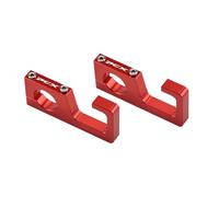 Motorcycle Helmet Hook Accessories For Ho@&nda PCX 160 150 125 Motorcycle Helmet Hook Luggage Bag Hook Holder Hanger Hooks(2PC Red-PCX)