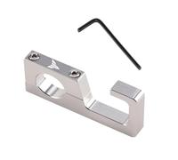 Motorcycle Helmet Hook Accessories For MT 09 07 03 10 MT-09 MT-07 MT-10 MT-03 Motorcycle Cylinder Helmet Hook Holder Clamp(Silver)