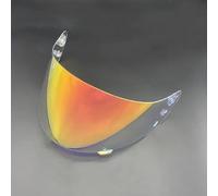 Motorcycle Helmet Lens Helmet Visor Compatible with IC&ON IC04 Ai&rf&ra&me Pro Ai&rm&ada Ai&rf&orm(Clear Red)