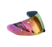 Motorcycle Helmet Lens Shield Unisex Windshield Motorbike Helmet Lens Face Shield Visor Compatible for HJC I70 I10 AntiUV Accessories(Brown)(For Purple)
