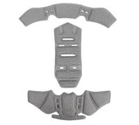 Motorcycle Helmet Liner Replacement Pads for Shoei Multitec, Soft Breathable & Washable Inner Padding, Lining cushion Universal Fit for Most helmets,B Grey