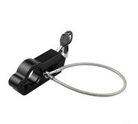 Motorcycle Helmet Lock with Anti Theft Features, Perfect for Safeguarding Your Helmet (Black)