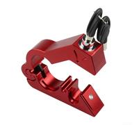 Motorcycle Helmet Lock with Anti Theft Features, Perfect for Safeguarding Your Helmet (red)
