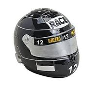 Motorcycle Helmet Money Box 14 cm Black