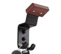 Motorcycle Helmet Mount - Rack Baseball Cap Hanger with 2 Hooks | Shelf Wall For Equipment, Ski Garage Store Storage Rack Accessories