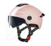 Motorcycle Helmet , Open Face Motorbike Helmet, 12.6x9.45 Inches Sturdy & Comfortable Design, Double Visor Protective Headgear for Street Racing, Motocross, Scooter, Sportbike, Outdoor Riding, Men