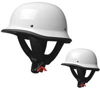 Motorcycle Helmet, Open Face Motorcycle Helmet, Helmet Motorbike Adult, Motorcycle Helmets DOT/ECE Approved Motorcycle Half Helmet, Moped Scooter Helmets Four Season Helmets 4,L