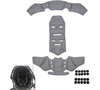 Motorcycle Helmet Padding for AGV K1 / K1S / K3SV / K5S 2001 - 2025 | Motorcycle Helmet Liner Replacement, Moisture Wicking Breathable Padding with Velcro, Washable
