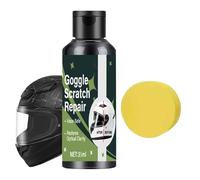 Motorcycle Helmet Scratch Remover - Shine Restoration Wax Scratch Repair Paste, Smooth Compound For Clearing Light Scratches Restoring Clarity On Helmet Visors Goggles, Protective