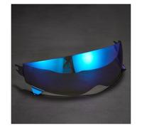 Motorcycle Helmet Shield Lens Compatible with Sc&or&pi&on EXO Co&mb&at/Co&ve&rt-X(A-Blue)