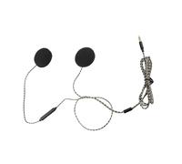 Motorcycle Helmet Speakers Raceceiver with Built in Headfor Pho Wired Ski Zamp Speaker for Racing Drop w Kit Earfor Pho Race Receiver Headset to Wear Inside Hel Mount and Sm Liste