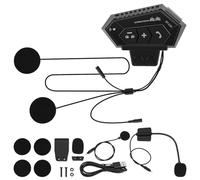 Motorcycle Helmet Speakers, Super Long Battery Life, Bt12b Motorbike Headset, Motorcycle Intercom Headphones, Hands-Free Call Fast Charging Noise Cancellation Motorcycle Communication