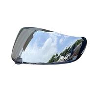 Motorcycle Helmet Visor, C70 Helmet Shield Visor for HJC C70 FG-17 FG-ST IS-17 HJ20M Face Shield Visor Sunshield Windshield Uv-Protected(Black-Day Use Only)(Silver-day Use Only)