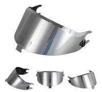 Motorcycle Helmet Visor, compatible with Spartan GT/GT PRO/RS, UV Protection, Waterproof, Windproof,Dustproof，Scratch Resistant Lens (Silver-plated)