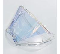 Motorcycle Helmet Visor for AGV AX9,UV Protective Scratch-Resistant Helmet Face Shield Windproof Visor,B