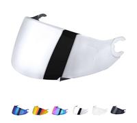 Motorcycle Helmet Visor for SHARK D Skwal D-Skwal 2 Spartan Carbon, Motorbike Full Face Helmet Visor Lens,Replacement Helmet Lens Visor Accessories (Silver)
