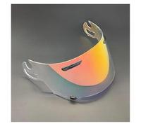 Motorcycle Helmet Visor Lens Anti-Scratch Dustproof Wind Shield Compatible with AR&AI RR5 RX-7 QU&AM&TU&M-J AS&TR&O-IQ(Clear Red)