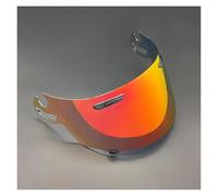 Motorcycle Helmet Visor Lens Anti-Scratch Dustproof Wind Shield Compatible with AR&AI RR5 RX-7 QU&AM&TU&M-J AS&TR&O-IQ(Tea R Red)