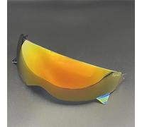 Motorcycle Helmet Visor Lens Compatible with Sc&or&pi&on E&XO Co&mb&at &ve&rt(Tea Red)