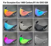 Motorcycle Helmet Visor Lens For KDF-16-1 Scorpion Exo 1400 Carbon, R1 Air EXO 520 Anti-UV Anti-Scratch Dustproof Wind Shield Special anti fog