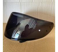 Motorcycle Helmet Visor Lens, Helmet Shields, Helmet Visor Fits Sh-OEI X14 Z7 Z-7 CWR-1 RF-1200 X-Spirit Motorcycle Helmet Replacement Motocross Face Shield Lens(Gold)(Deep Smoke)
