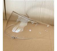 Motorcycle Helmet Visor Lens, Helmet Shields, Helmet Visor Fits Sh-OEI X14 Z7 Z-7 CWR-1 RF-1200 X-Spirit Motorcycle Helmet Replacement Motocross Face Shield Lens(Gold)(Clear)