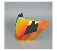 Motorcycle Helmet Visor Lens, Helmet Visor for AGV K5 Jet Shields UV Protection Windshield Sunshield Ca-SCO Moto Accessories(Gold)(Red Gold)