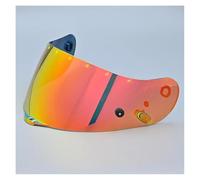 Motorcycle Helmet Visor Lens, Helmet Visor for HJC CL16 CL17 CLST CLSP CSR1 CSR2 CS15 TR1 FG15 HS11 FS15 Ca-SCO Moto Visor Lens Windshield(Red)(Red)