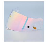 Motorcycle Helmet Visor Lens, Helmet Visor for HJC CL16 CL17 CLST CLSP CSR1 CSR2 CS15 TR1 FG15 HS11 FS15 Ca-SCO Moto Visor Lens Windshield(Red)(Revo Red)