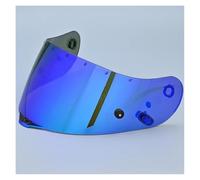 Motorcycle Helmet Visor Lens, Helmet Visor for HJC CL16 CL17 CLST CLSP CSR1 CSR2 CS15 TR1 FG15 HS11 FS15 Ca-SCO Moto Visor Lens Windshield(Red)(Blue)