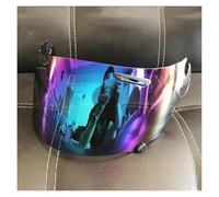 Motorcycle Helmet Visor Lens, Helmet Visor, Full Face Helmet Visor Lens Plating Lens Case for ARAI RR5 RX7-GP Quantum ST RX-Q Chaser-V -V Axces 2 Helmet Visor(Color)(Color)