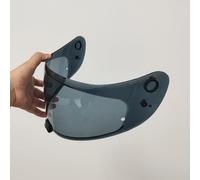 Motorcycle Helmet Visor Lens, HJ20M Visor for HJC HJ20M C70,FG-17,FG-ST,IS-17 Face Shield Uv-protected Visera Casco Moto (Silver-For Day)(Light Black-for Day+Night)