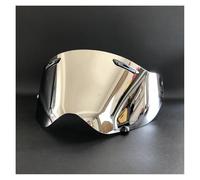 Motorcycle Helmet Visor Lens, Motorcycle Helmet Visor Lens Plating Visor case for ARAI Tour-CROSS3 TX3 XD4 Rally Helmet Night Vision Lens(Gold)(Silver)