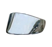 Motorcycle Helmet Visor Lenses, FF801 Shield for LS2 FF397 Replacement Shields Sunscreen High Strength Motorcycle Accessories Parts(Black-Day Use Only)(Silver-day Use Only)