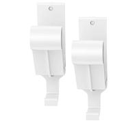 Motorcycle Helmet Wall Hanger - 2 Pieces Stand with Hook - Motorcycle Helmet Stand - Wall Mount For Hanging Jacket Hats Backpack Coat Clothes Bags