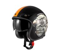 Motorcycle Helmets ECE Approved Moped Scooter Cruiser Helmet German Tyle Impact Resistant Helmet Open Face Motorbike Crash Helmet ABS Construction